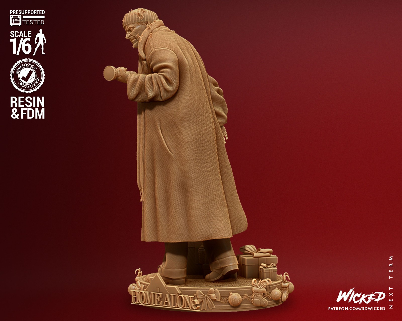 Home Alone Harry Sculpture - Image 5