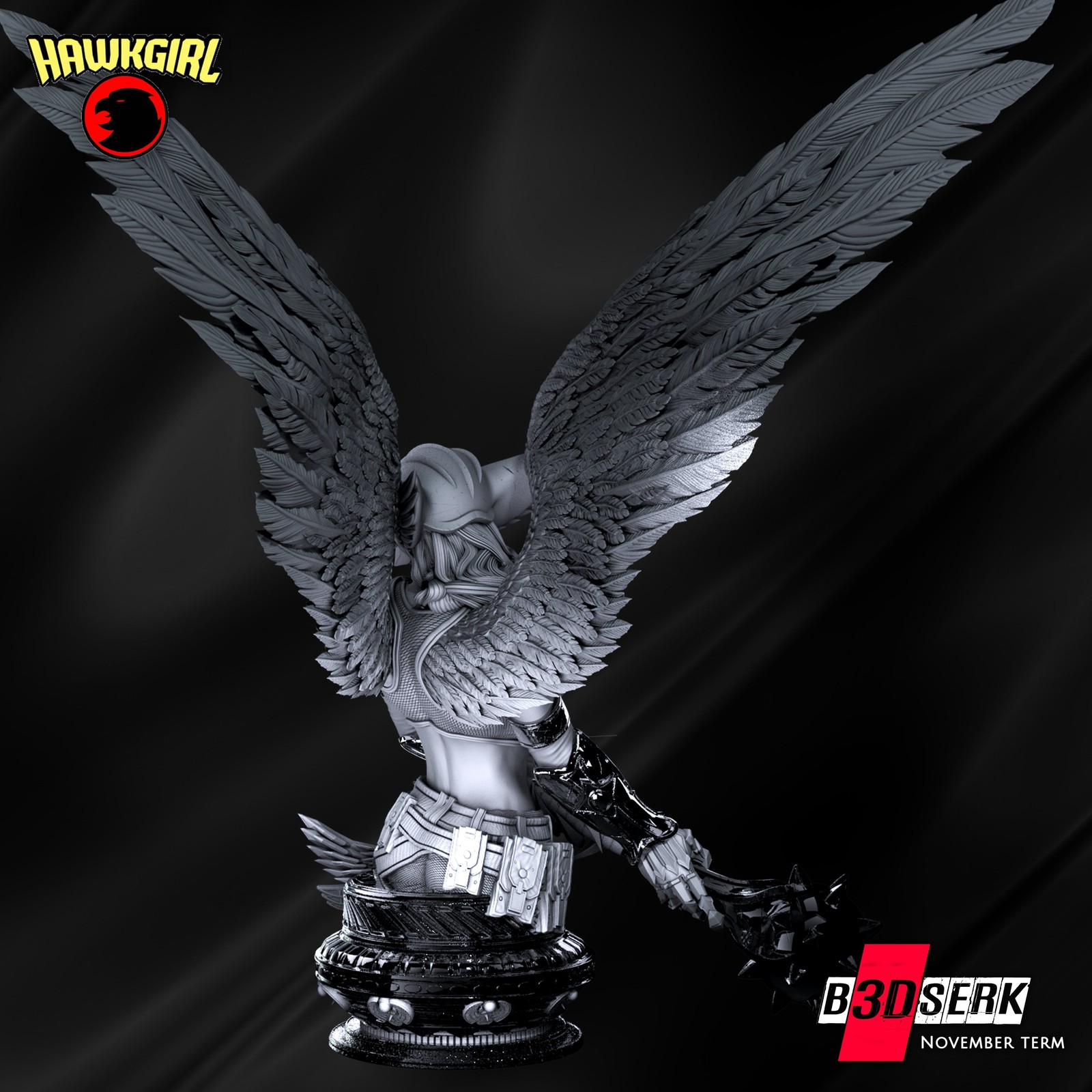Hawkgirl Bust 1/4 Scale - Image 3