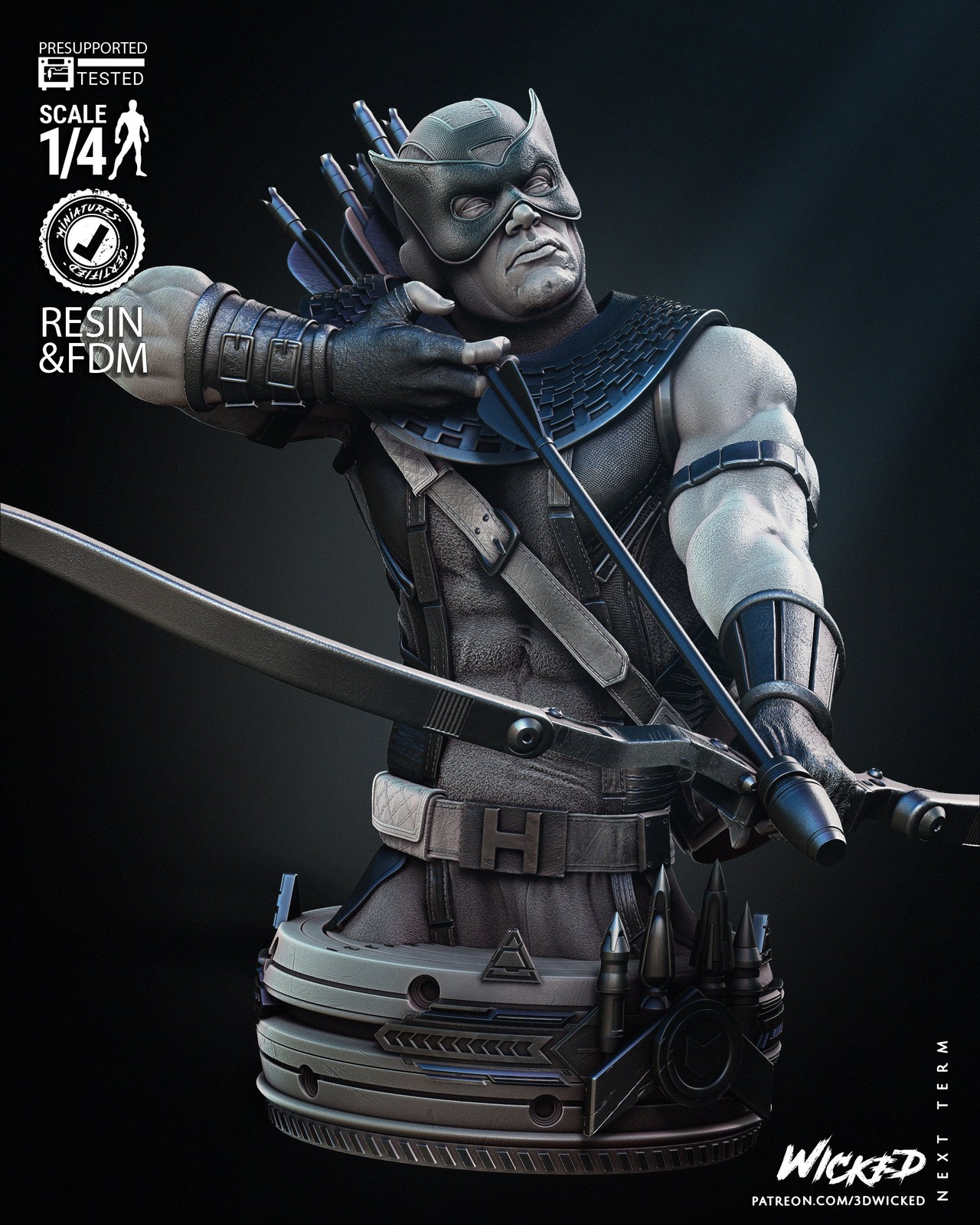 Marvel Hawkeye 2024 Bust