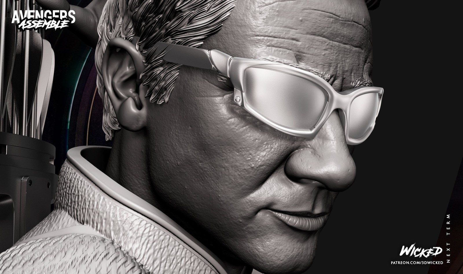 Hawkeye Bust - Image 5