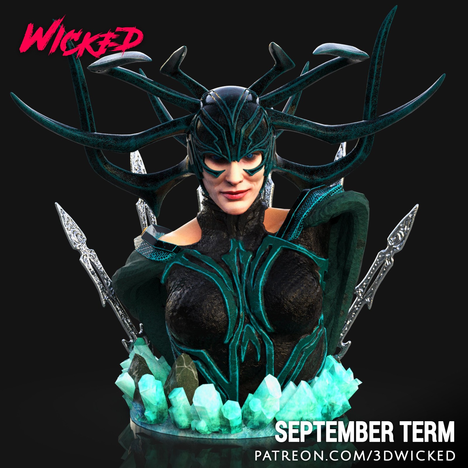 Marvel Hela Bust - Image 2