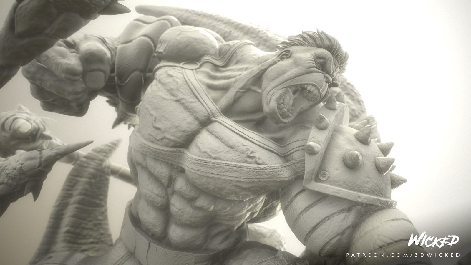 Marvel Hulk Sculpture - Image 4