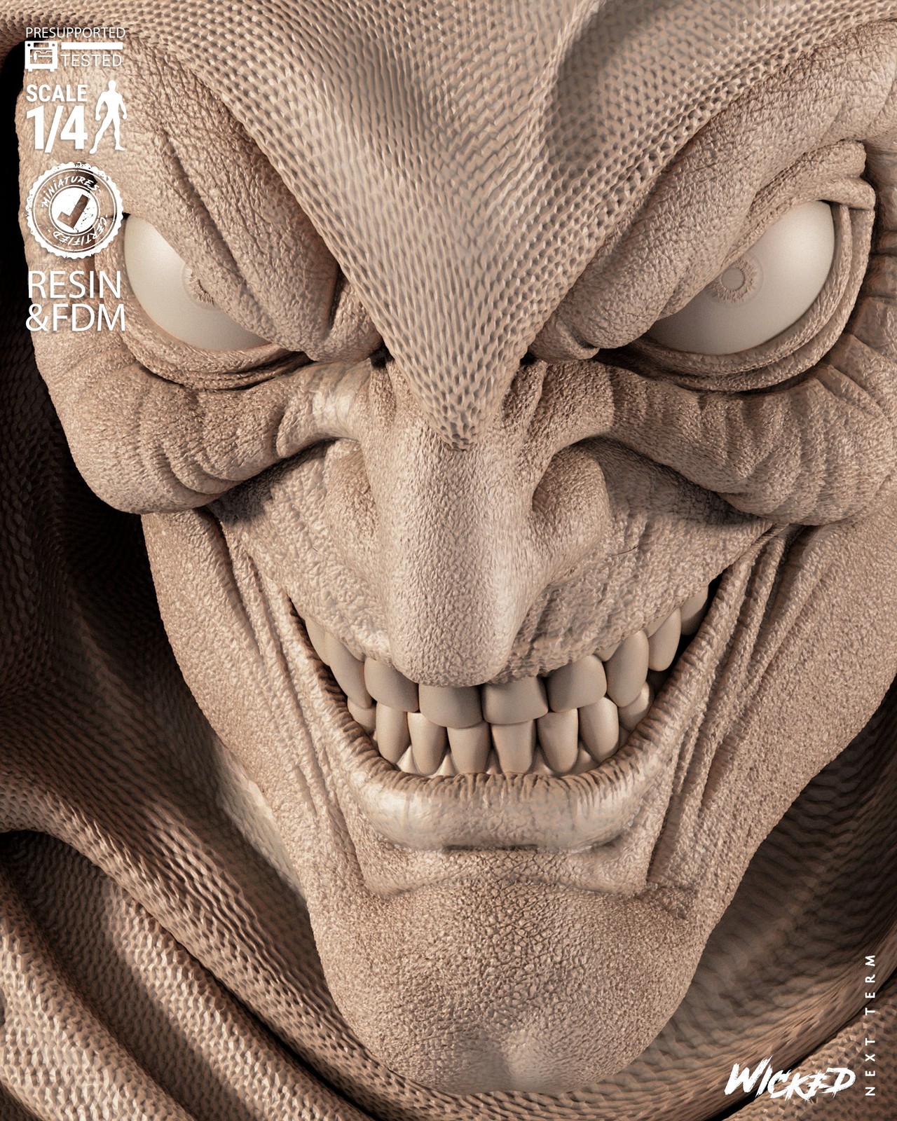 Marvel Hobgoblin Portrait Bust - Image 4