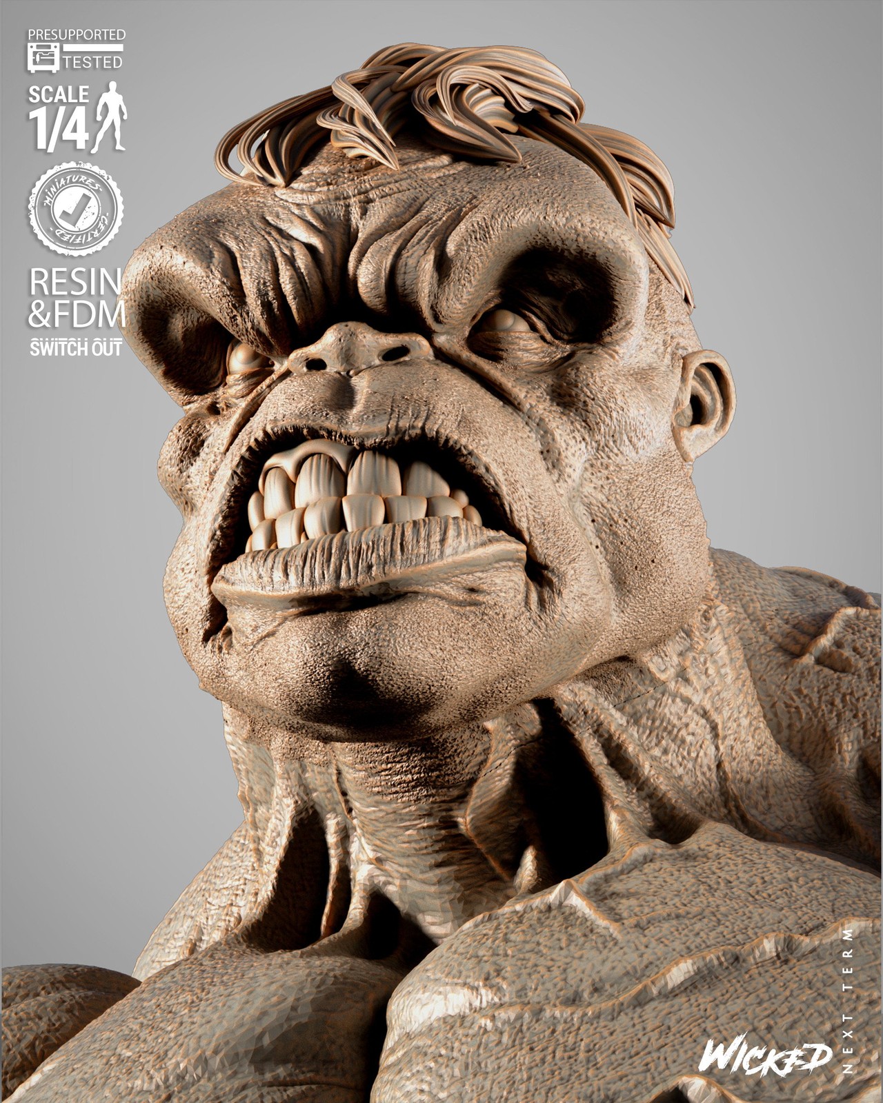 Marvel Hulk 2025 Portrait Bust - Image 4