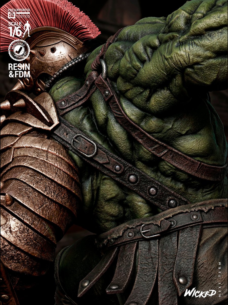 Marvel January 2026 Term Planet Hulk Sculpture - Image 4