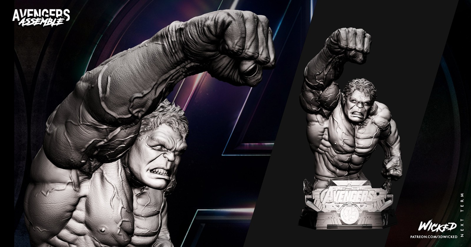 Hulk Bust