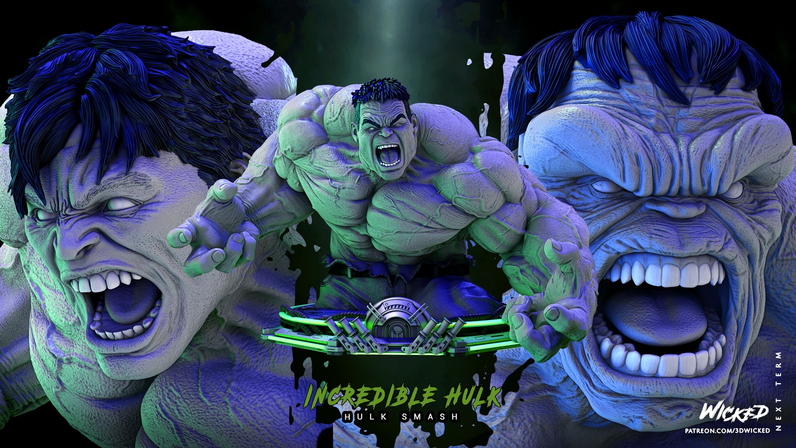 Marvel Hulk 2023 Bust