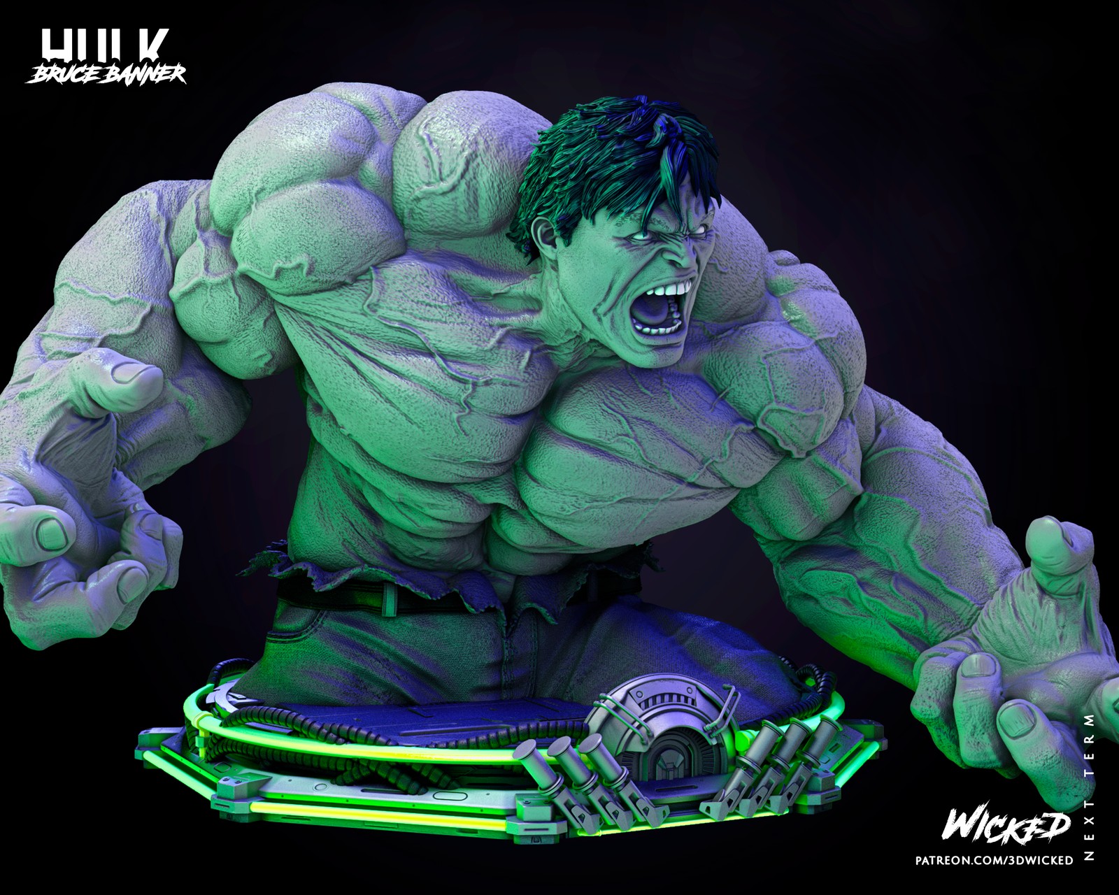 Marvel Hulk 2023 Bust - Image 3