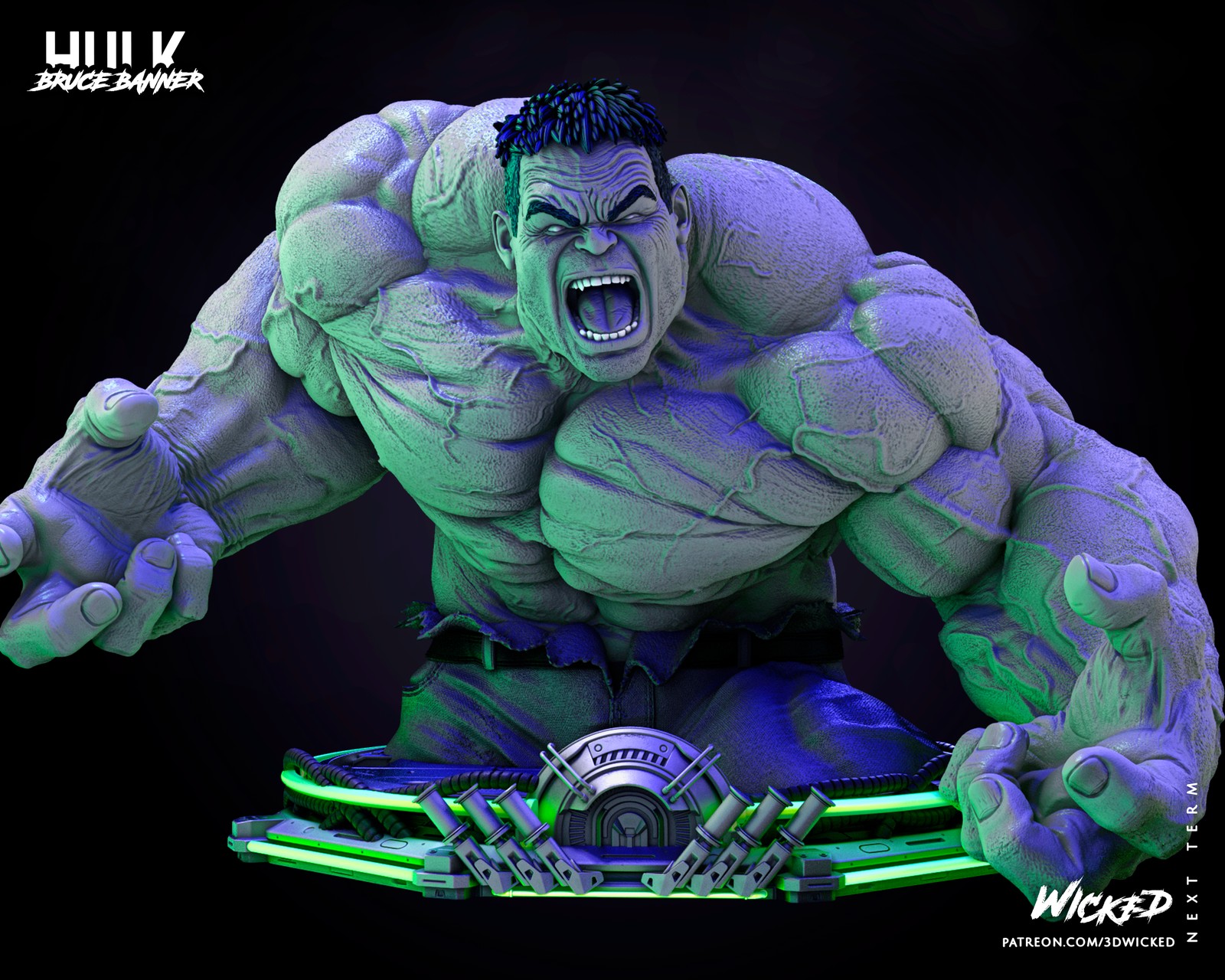 Marvel Hulk 2023 Bust - Image 4