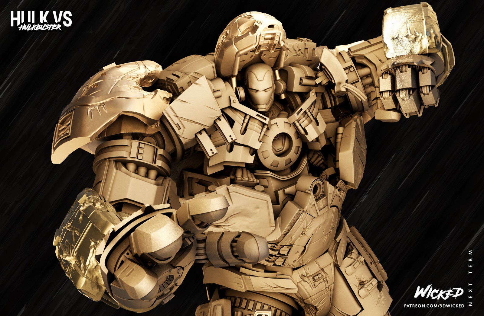 Marvel Hulkbuster Age of Ultron Bust - Image 4