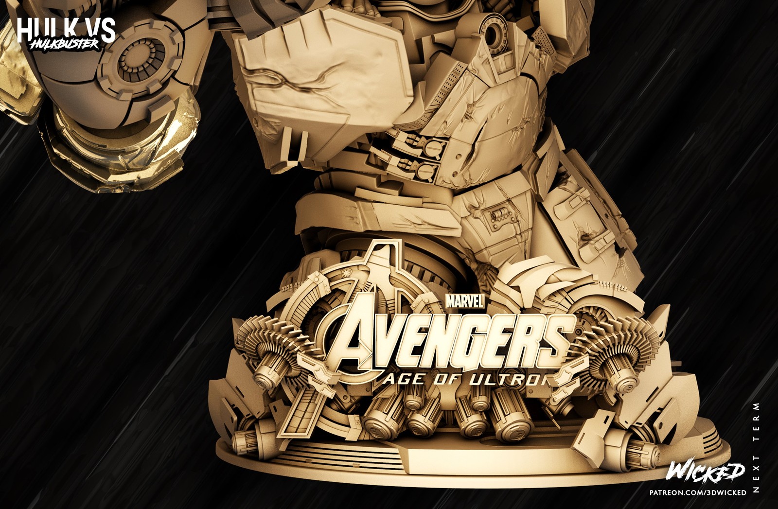 Marvel Hulkbuster Age of Ultron Bust - Image 5