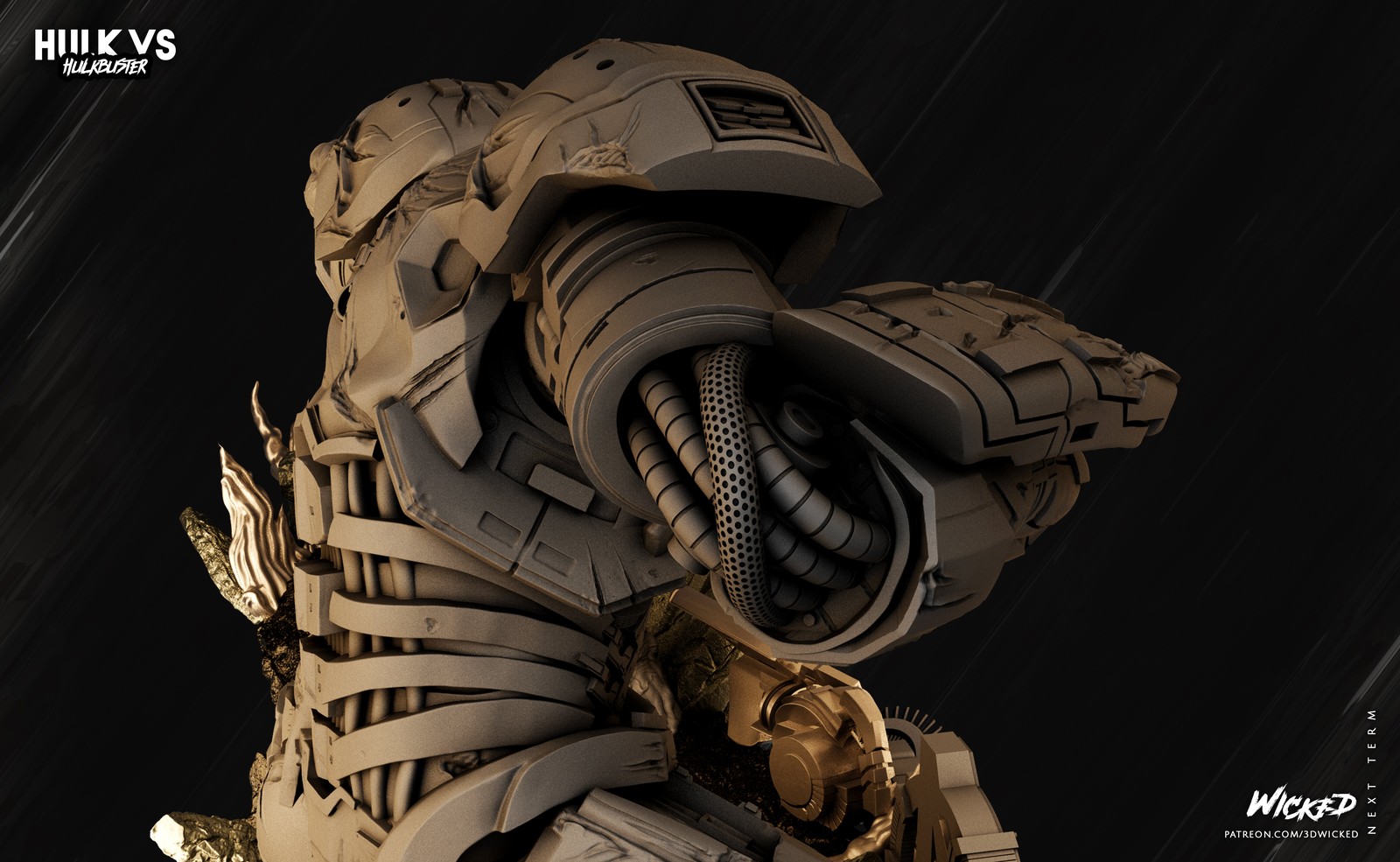 Marvel Hulkbuster Age of Ultron Sculpture - Image 3