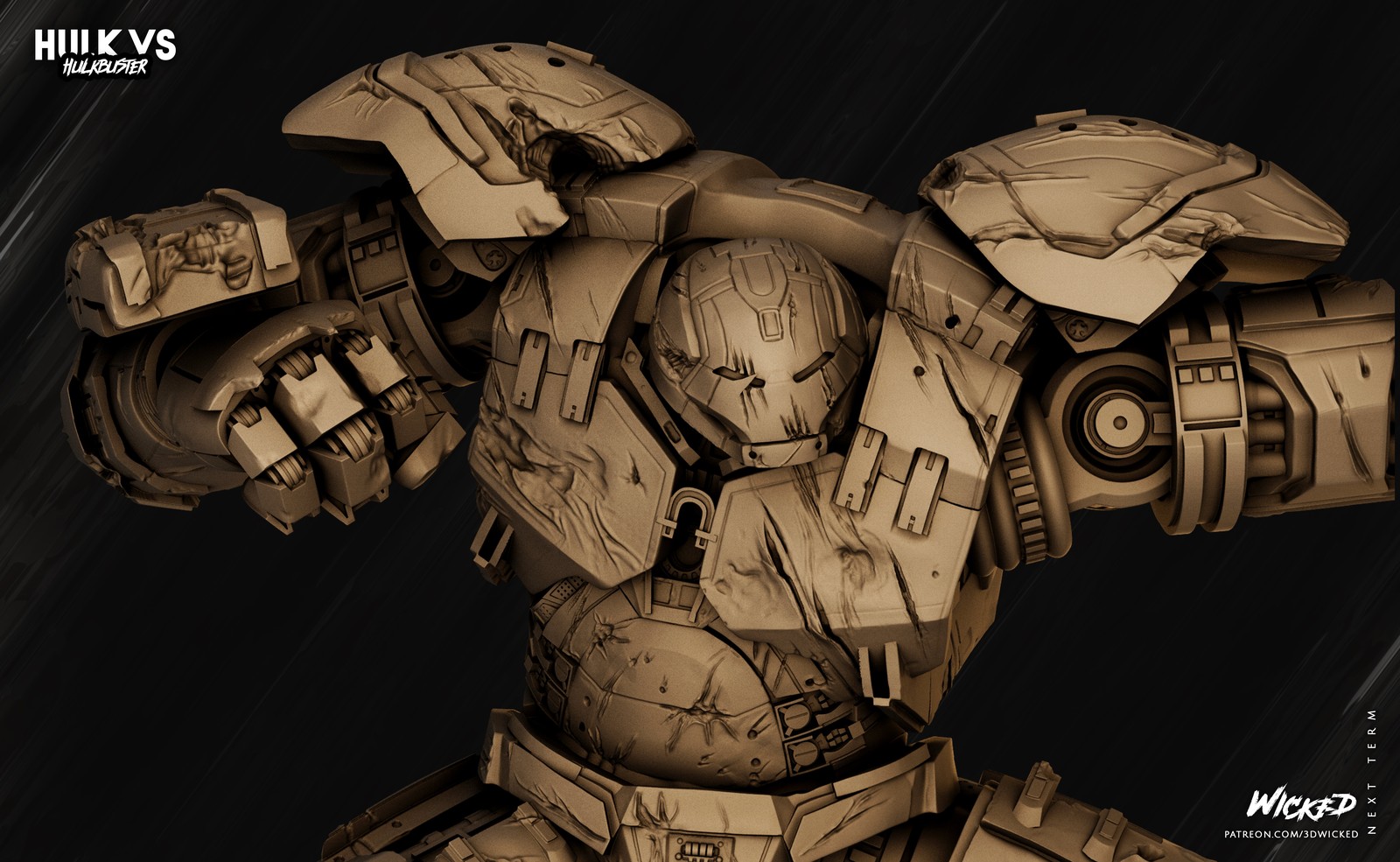 Marvel Hulkbuster Age of Ultron Sculpture - Image 5