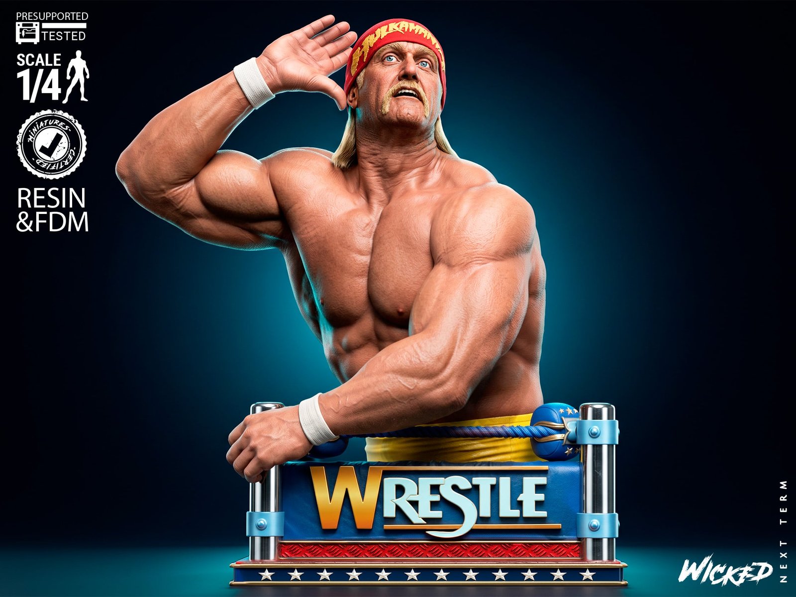 Hulk Hogan - Bust (WWE)