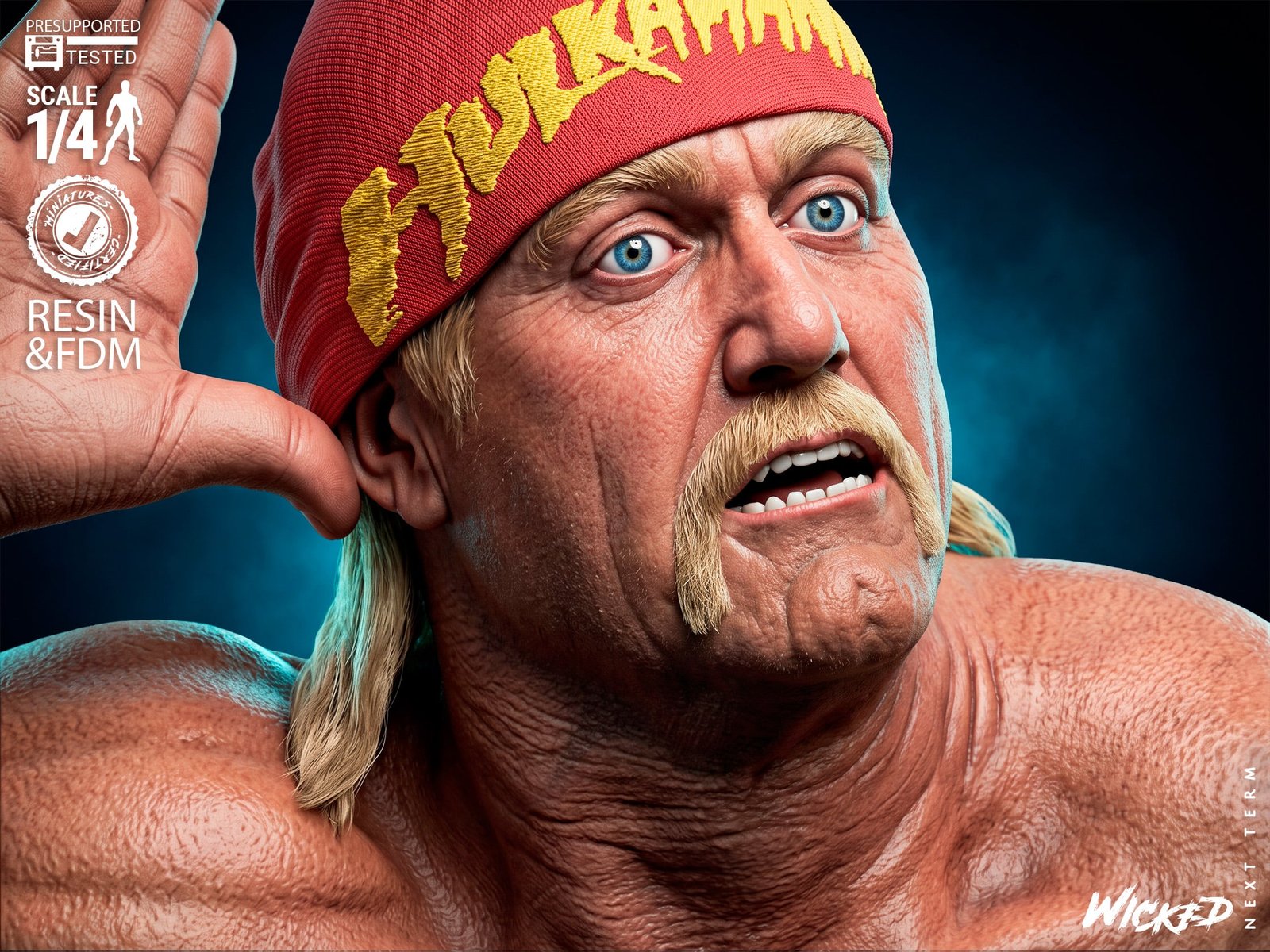 Hulk Hogan - Bust (WWE) - Image 3