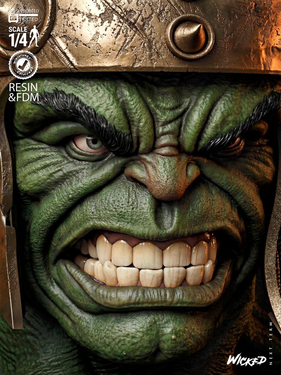 Marvel January 2026 Term Planet Hulk Portrait Bust - Image 5