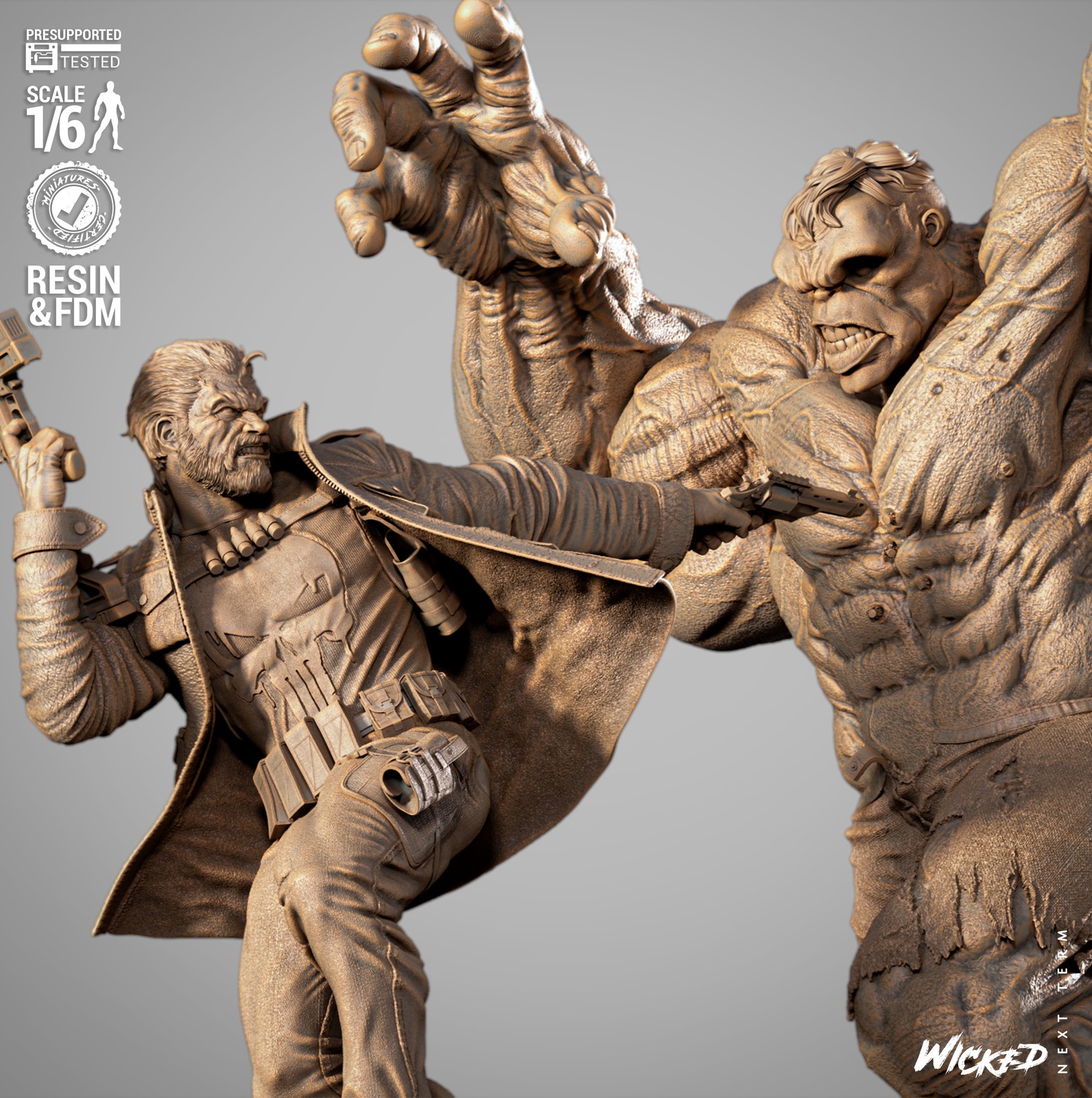 Hulk & Punisher - Diorama (Marvel) - Image 2