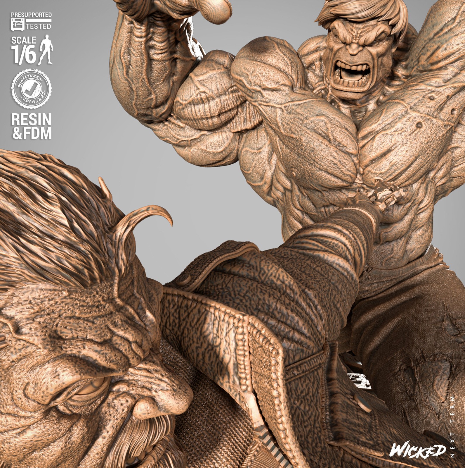 Hulk & Punisher - Diorama (Marvel) - Image 5