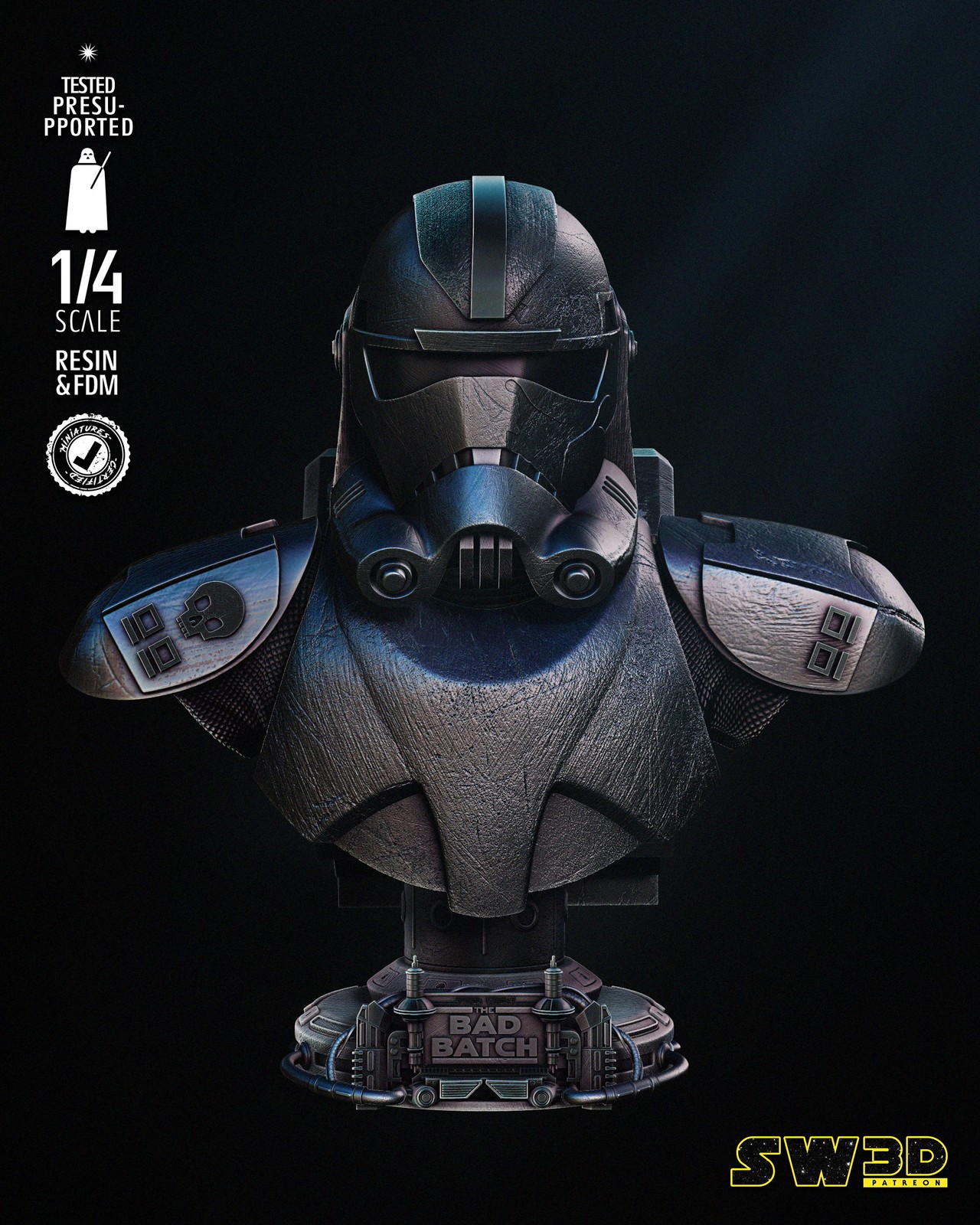 Hunter - Bust (Star Wars)
