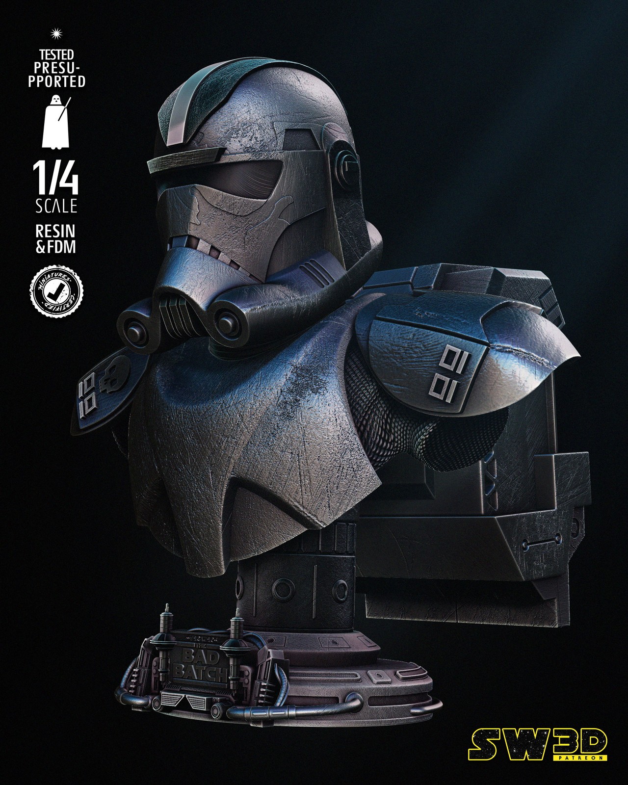 Hunter - Bust (Star Wars) - Image 2