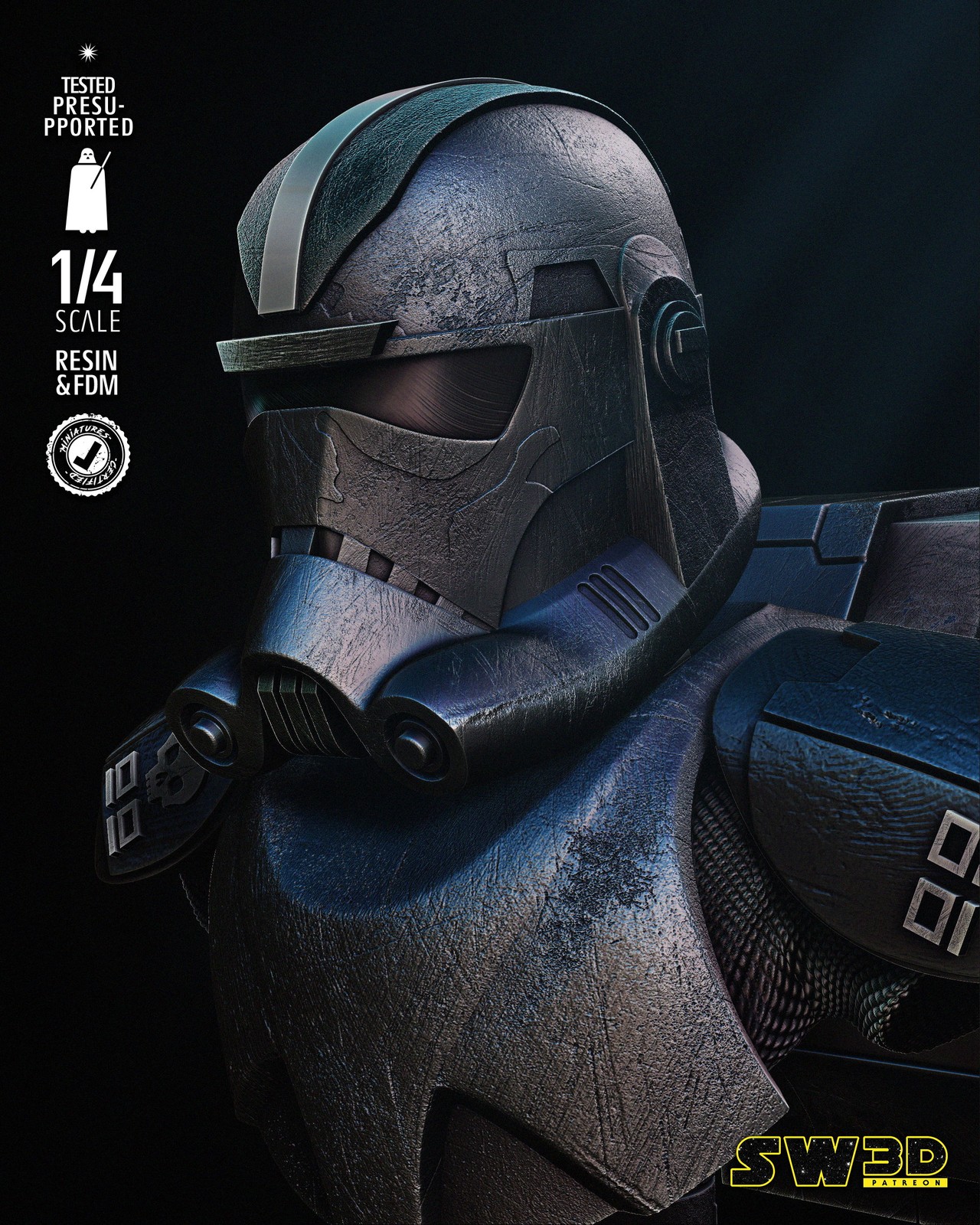 Hunter - Bust (Star Wars) - Image 3