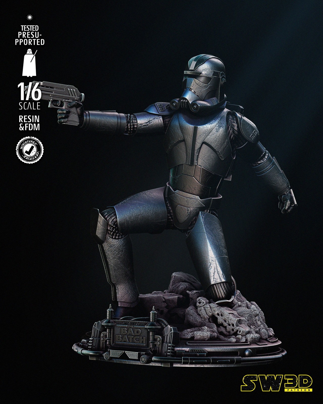 Hunter Sculpture - Star Wars - Image 2