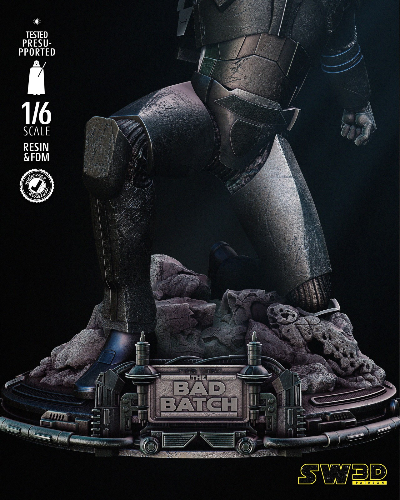 Hunter Sculpture - Star Wars - Image 4