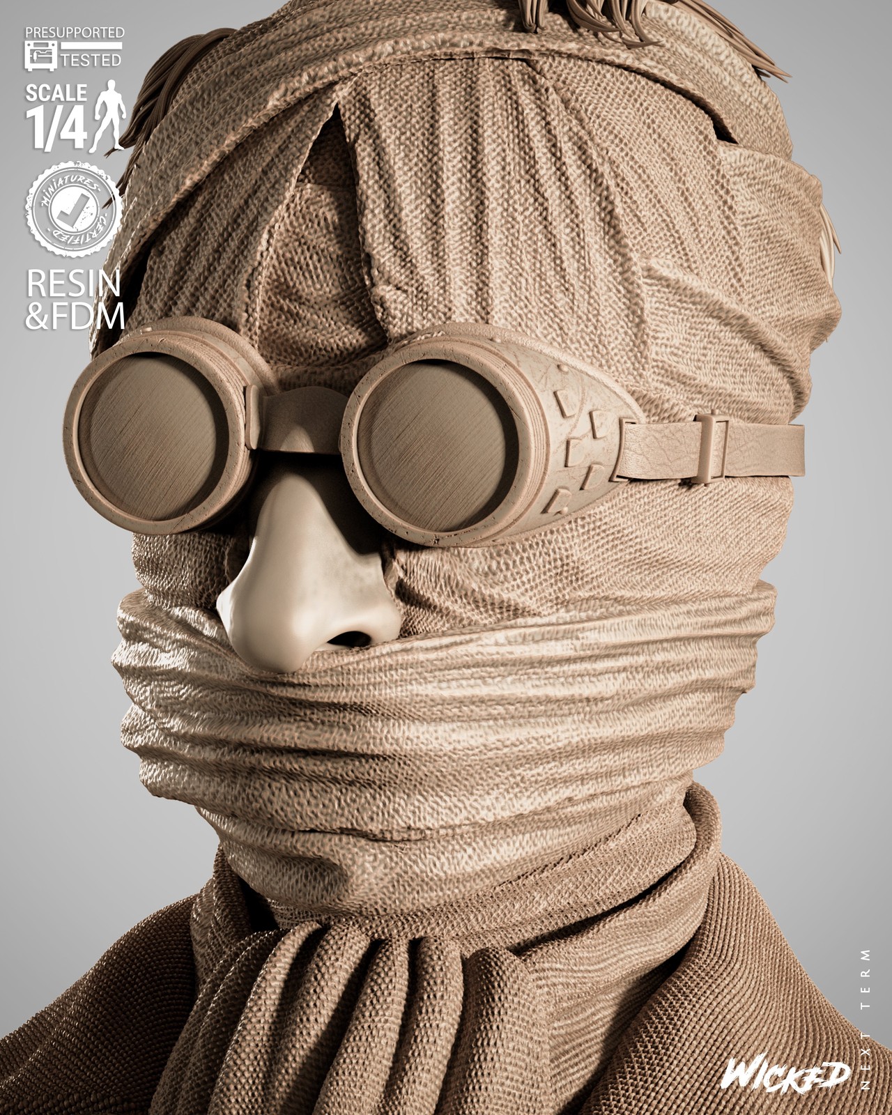 Invisible Man - Bust - Image 4