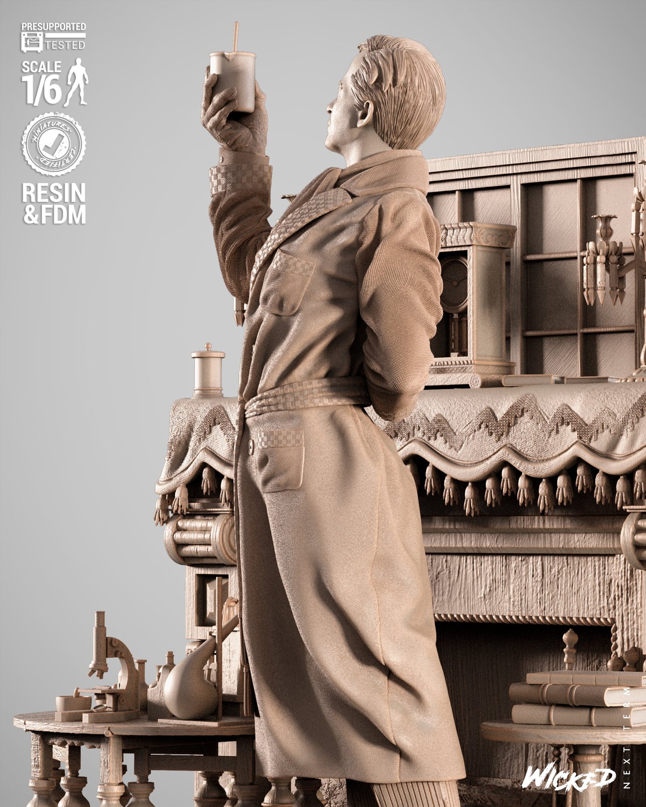 Invisible Man - Diorama (Universal Monsters) - Image 2