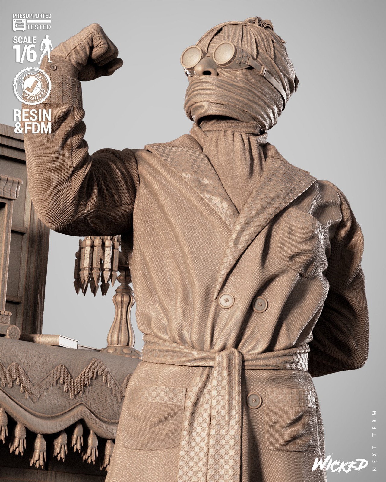 Invisible Man - Diorama (Universal Monsters) - Image 3