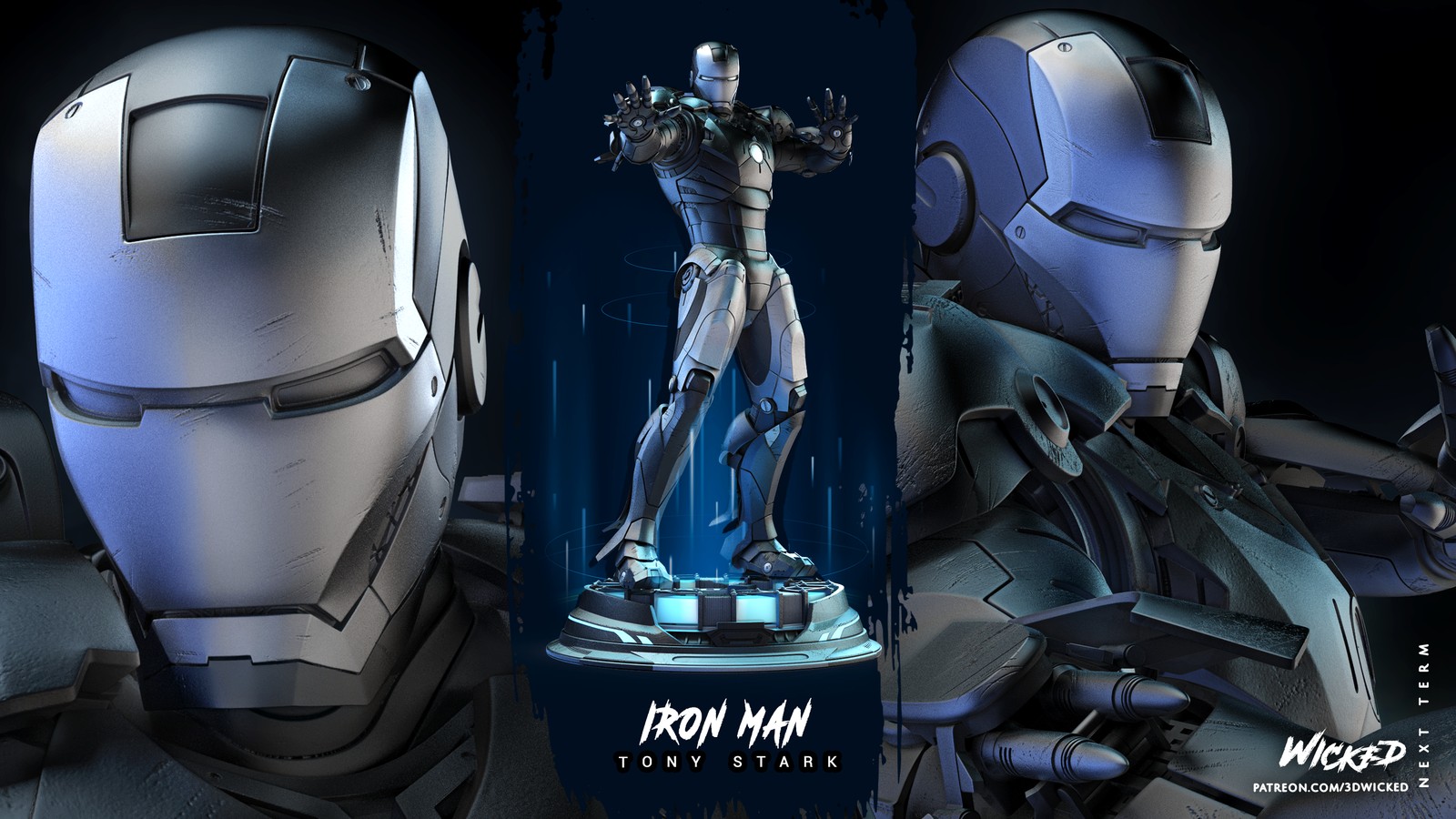 Marvel Iron Man 2023 Sculpture