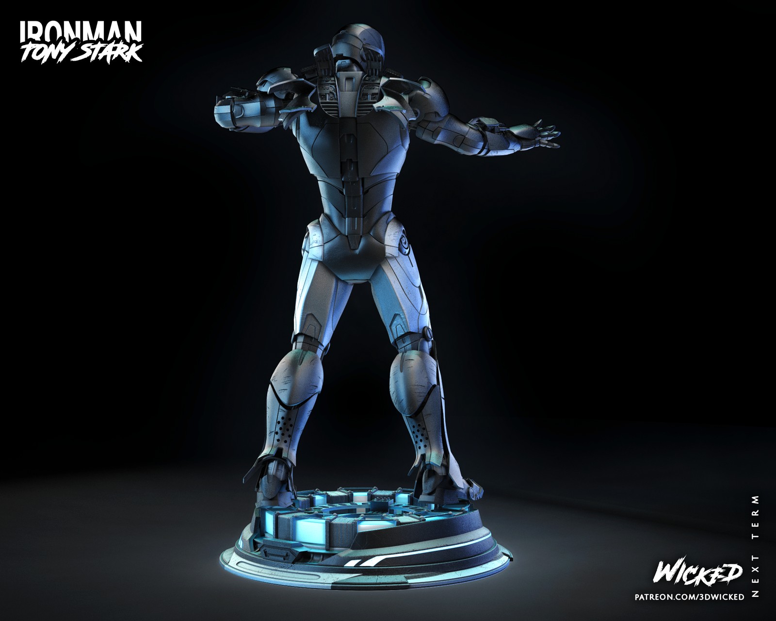 Marvel Iron Man 2023 Sculpture - Image 4