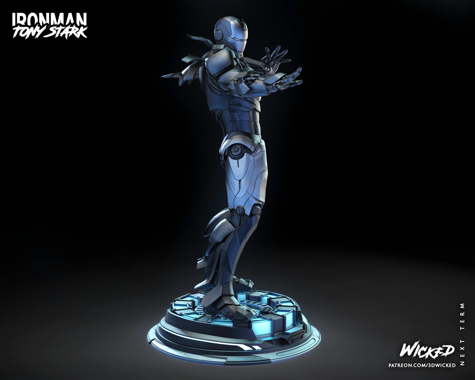 Marvel Iron Man 2023 Sculpture - Image 5
