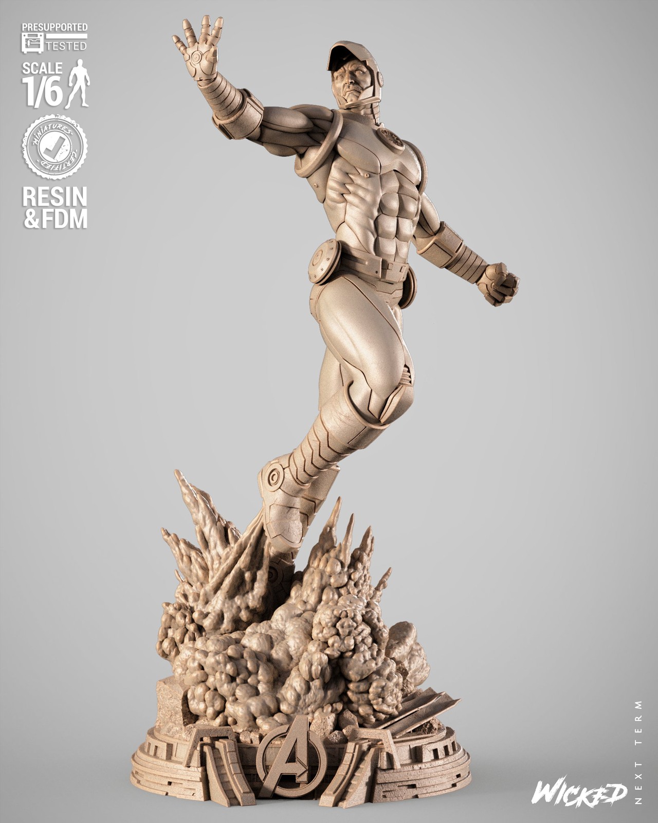 Marvel Iron Man 2025 Sculpture - Image 2