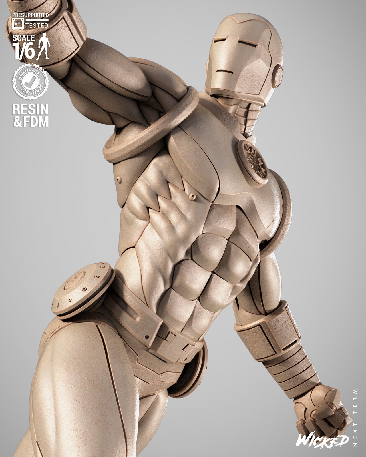Marvel Iron Man 2025 Sculpture - Image 4