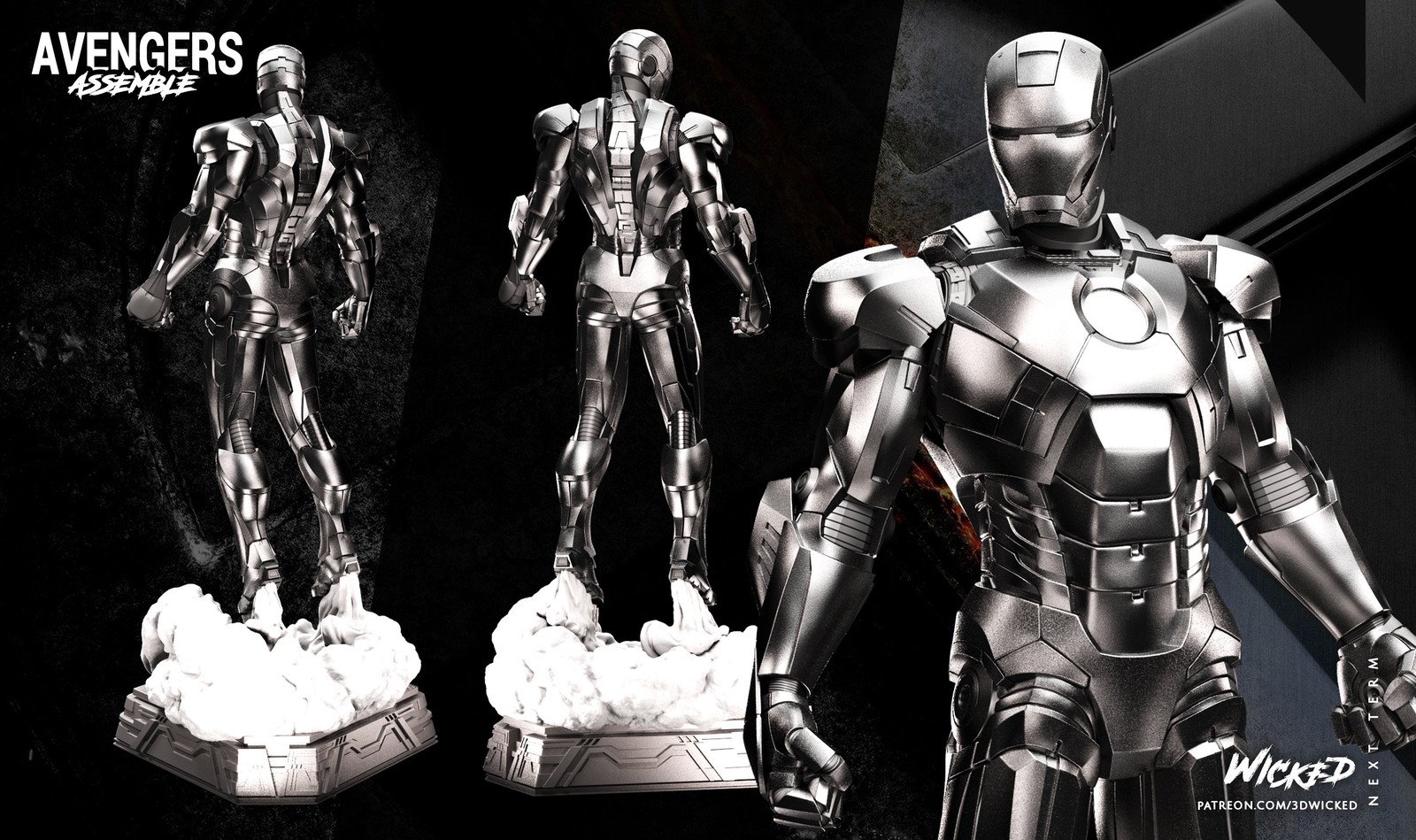 Marvel Iron Man Sculpture - Image 5