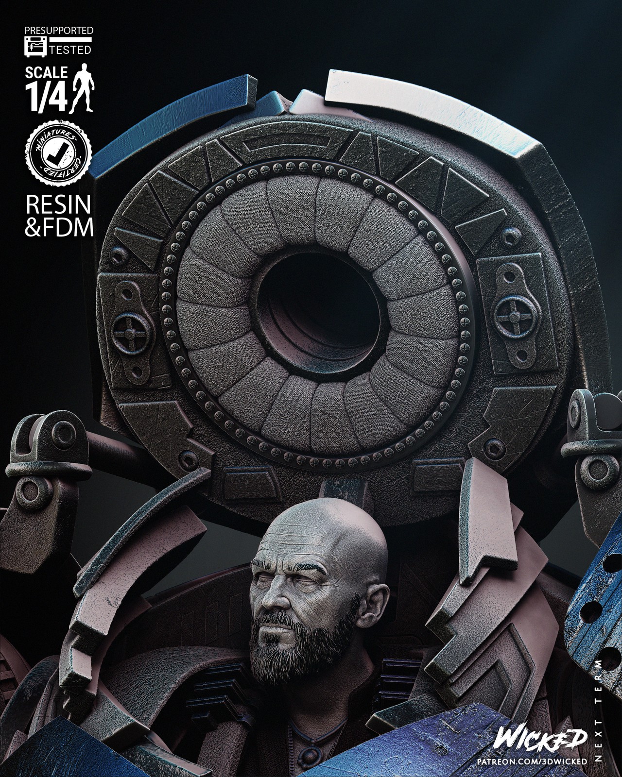 Marvel Iron Monger Bust - Image 4