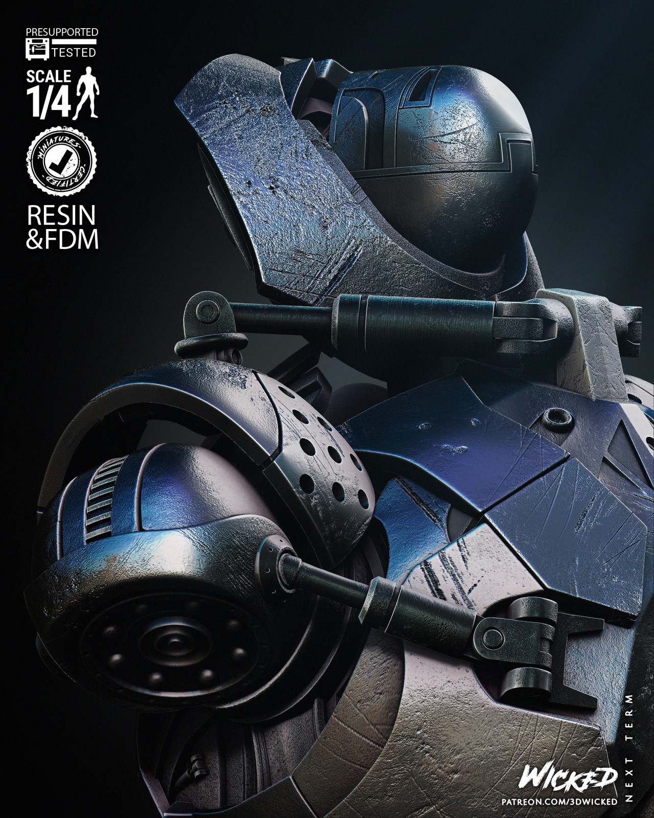 Marvel Iron Monger Bust - Image 5