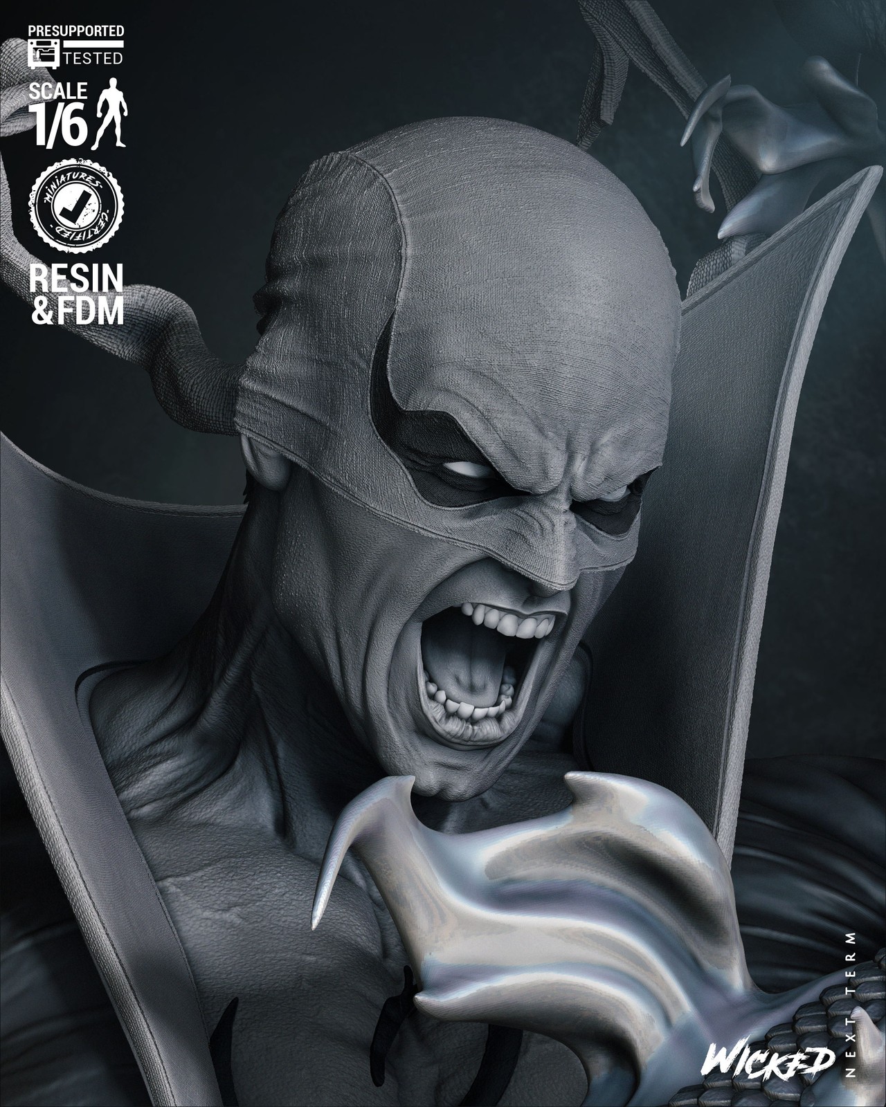 Marvel Power Man and Iron First Diorama #2 (Without Car) Sculpture - Image 5