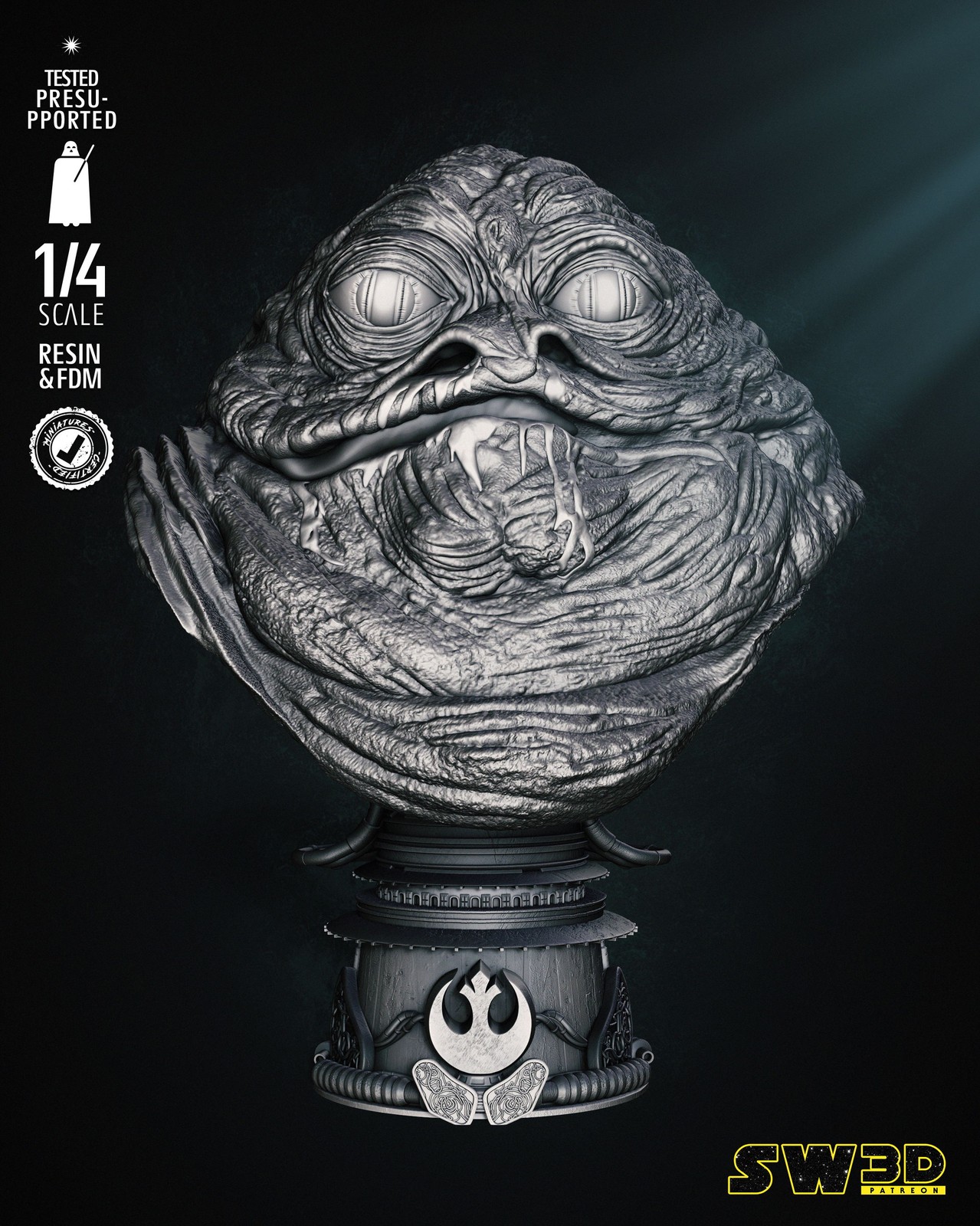 Jabba - Portrait (Star Wars)