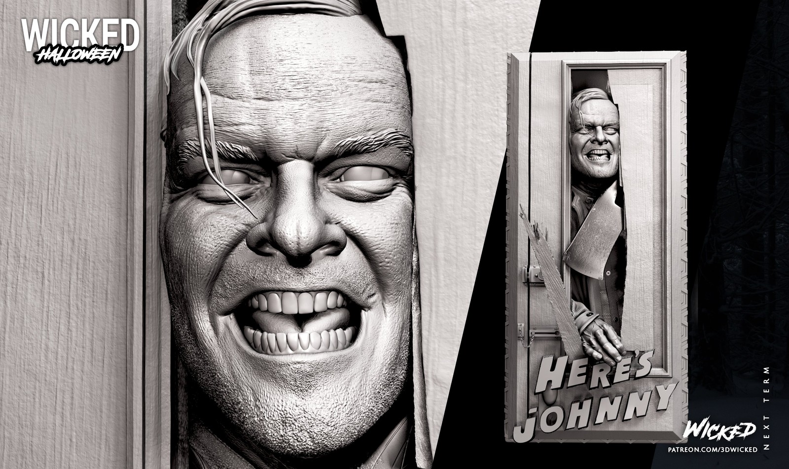 Jack Torrance Wall + Book Holder