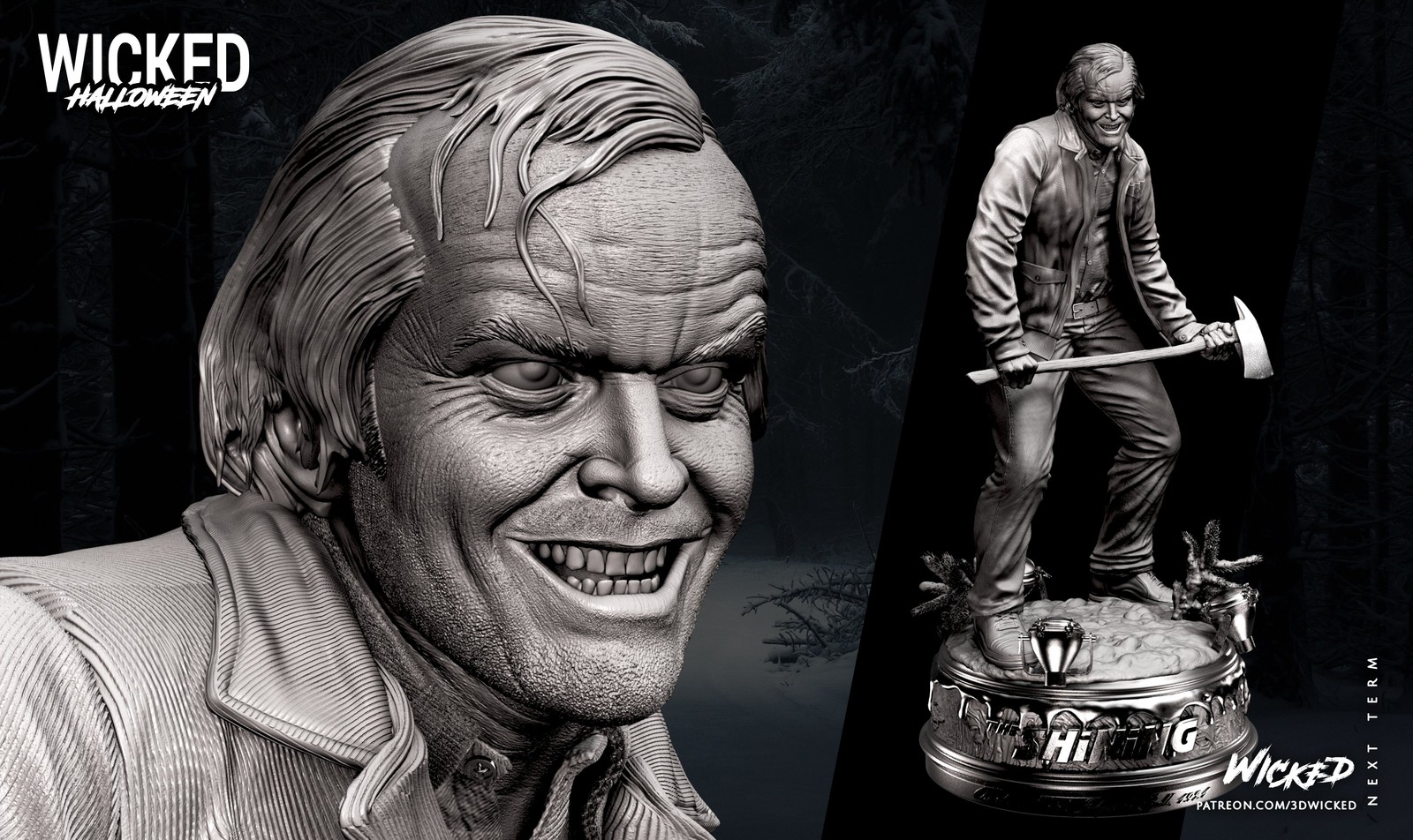 Jack Torrance Sculpture
