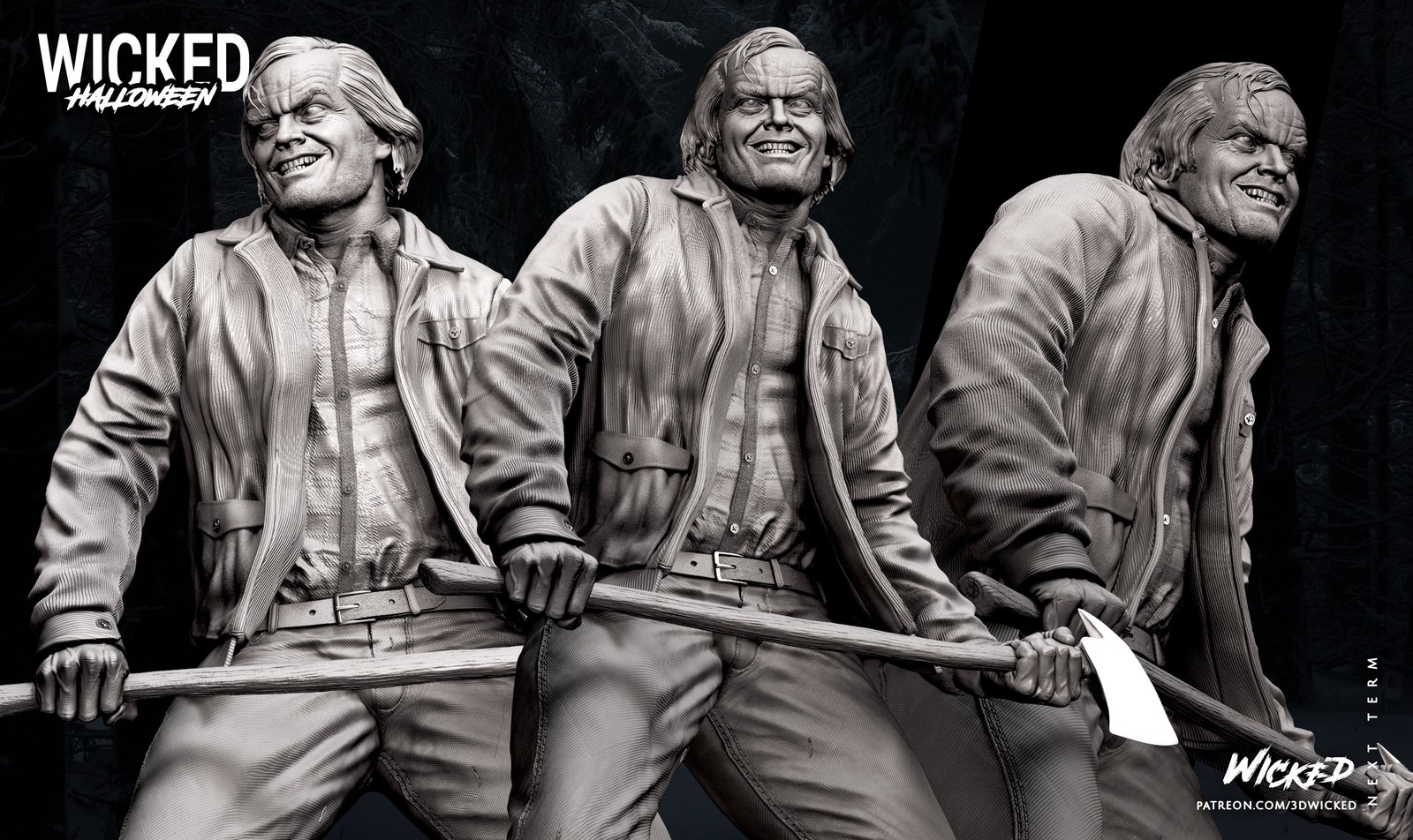 Jack Torrance Sculpture - Image 5