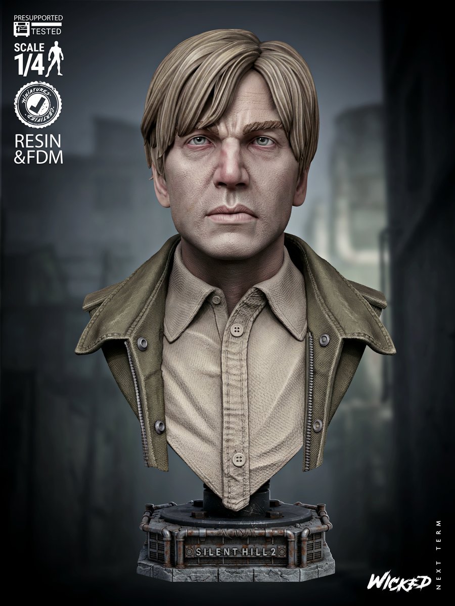 James Portrait Bust