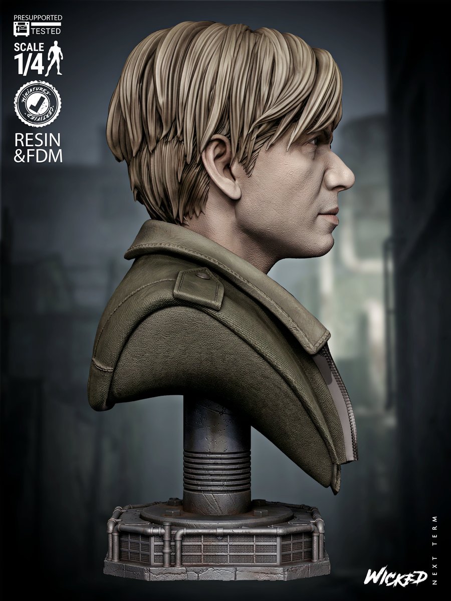 Video Games James Portrait Bust - Image 4