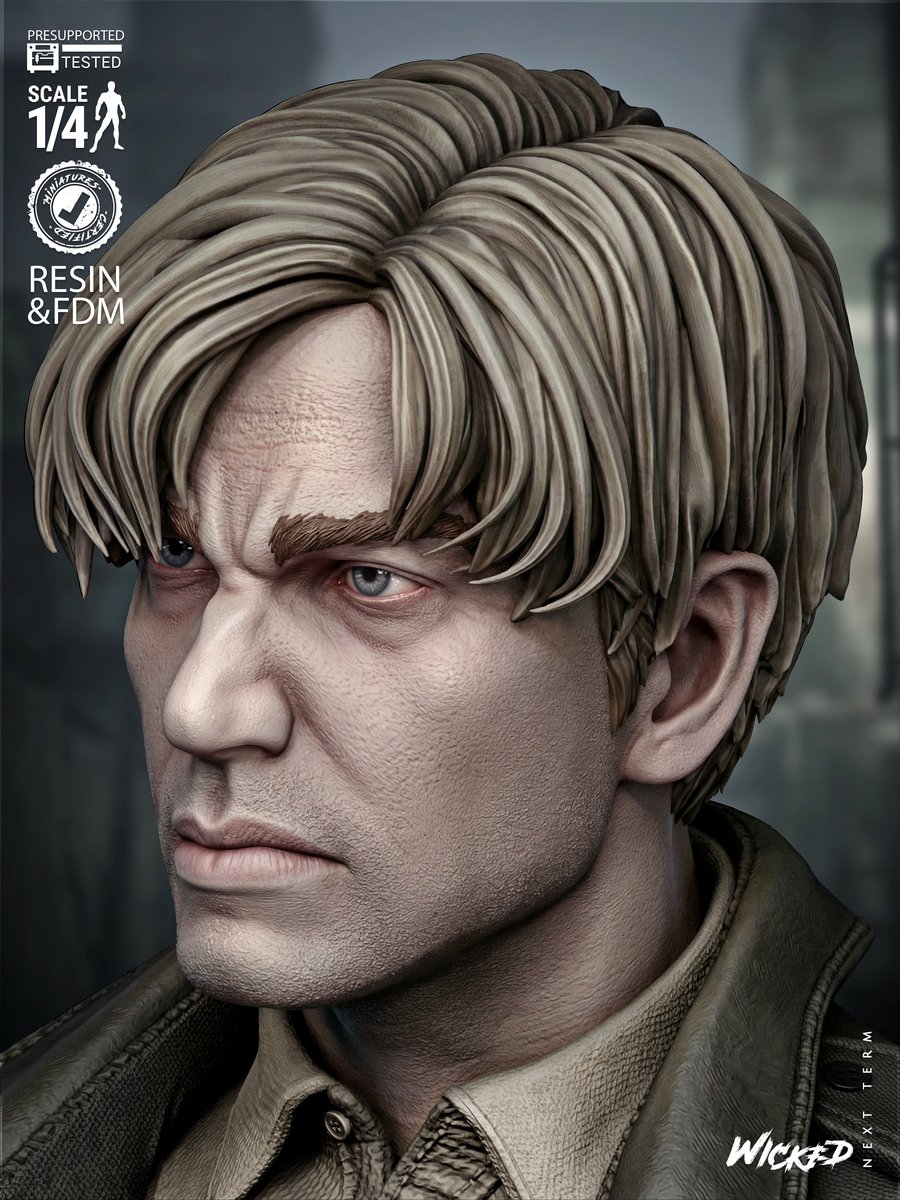 Video Games James Portrait Bust - Image 5