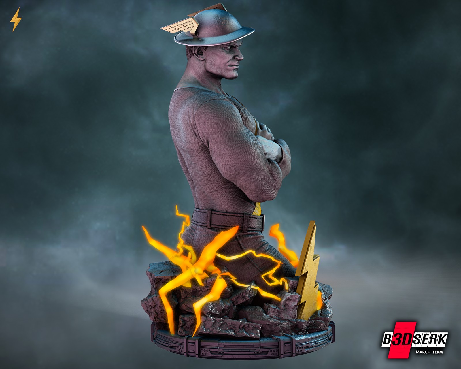 Jay Garrick Flash Bust 1/4 Scale - Image 3