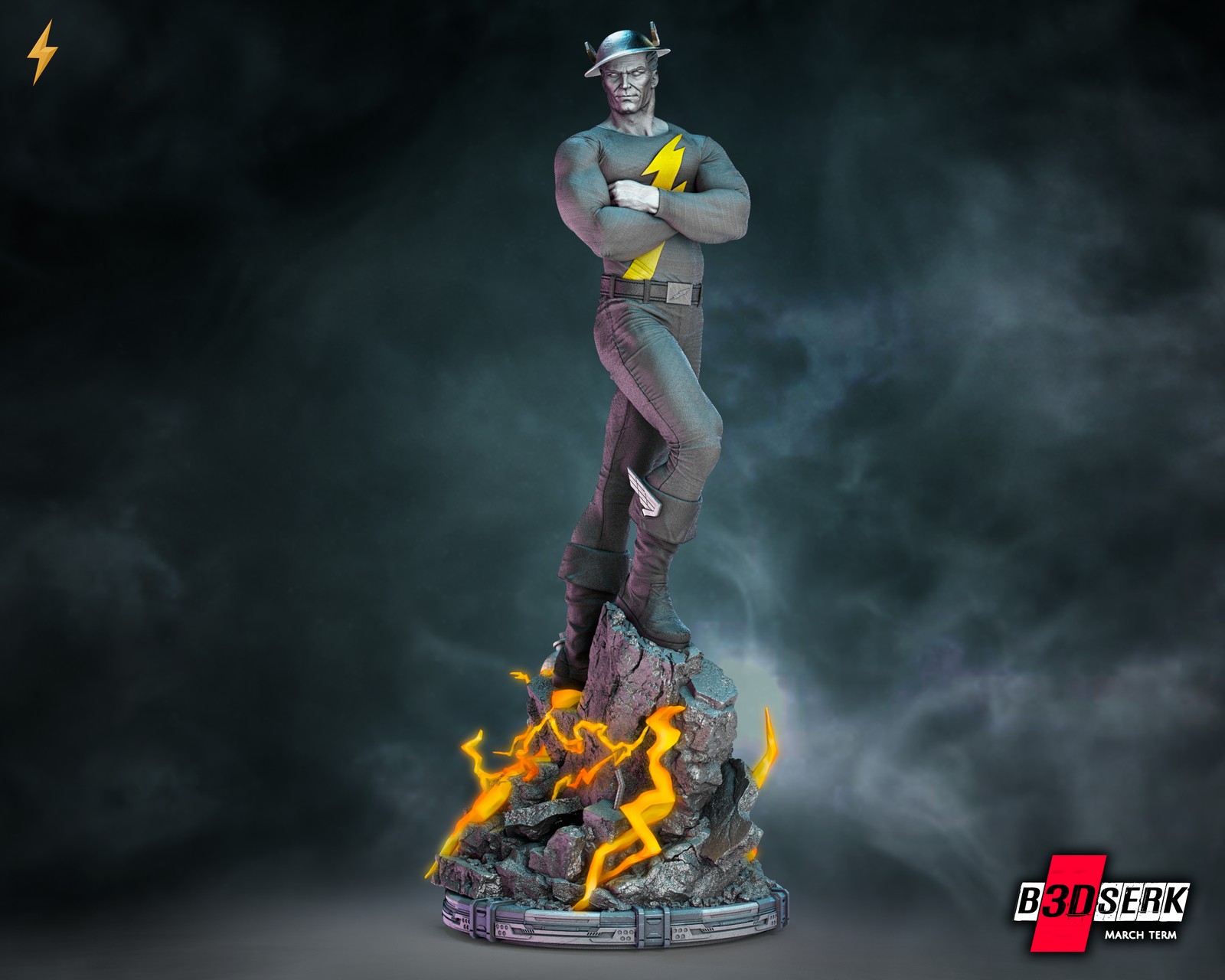 Jay Garrick Flash Bust 1/4 Scale - Image 4