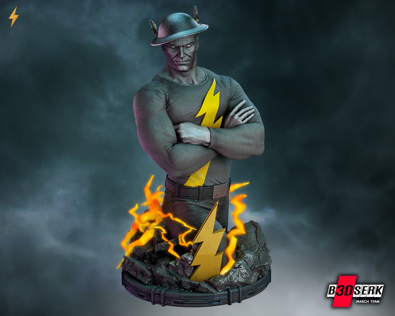 Jay Garrick Flash Bust 1/4 Scale - Image 5