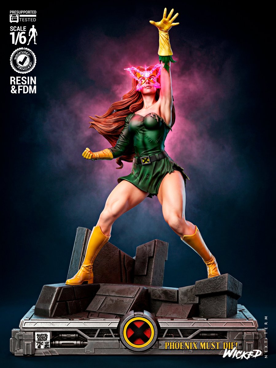 Marvel Jean Sculpture